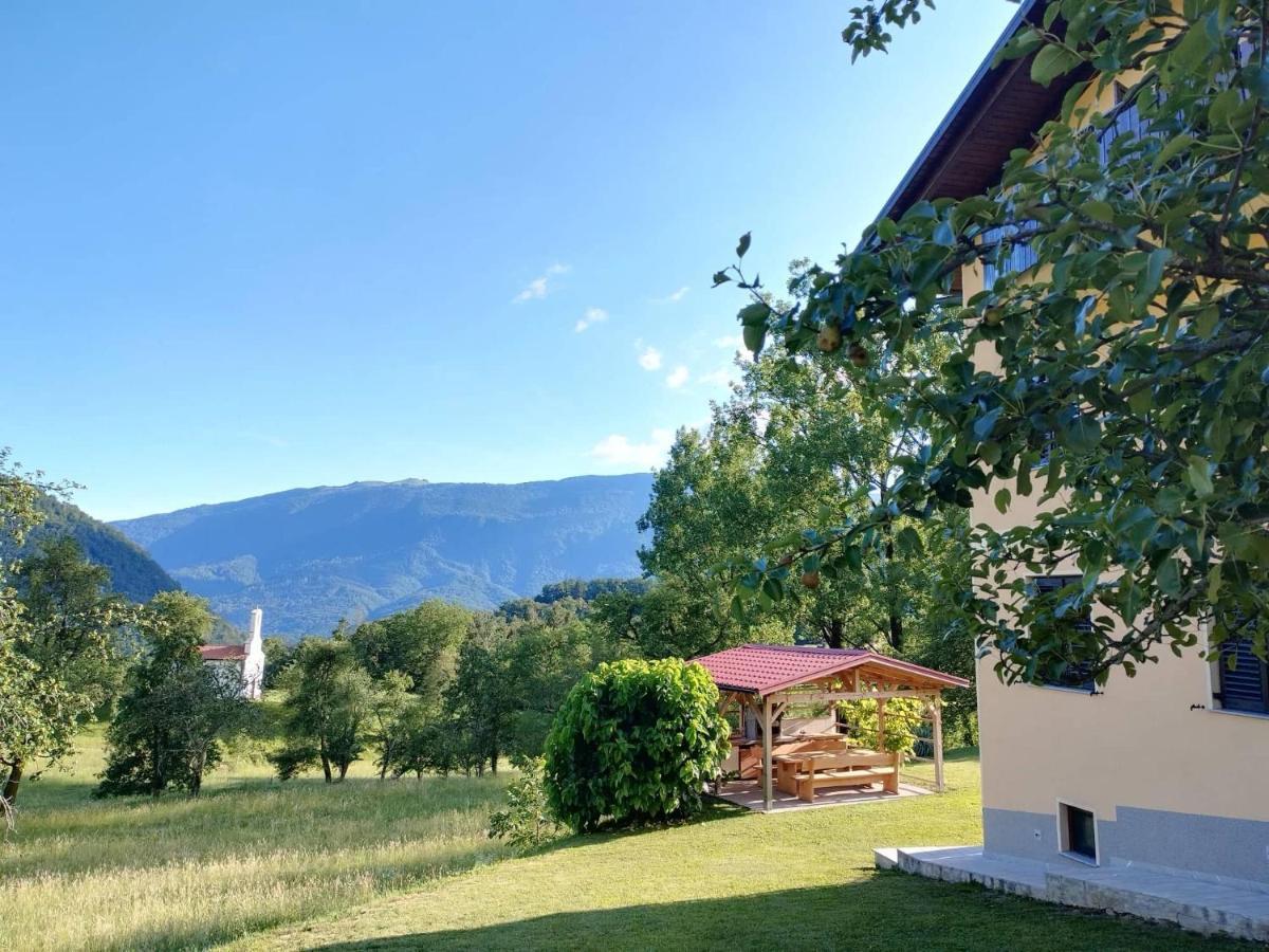 Apartma Logar Kobarid Exterior foto