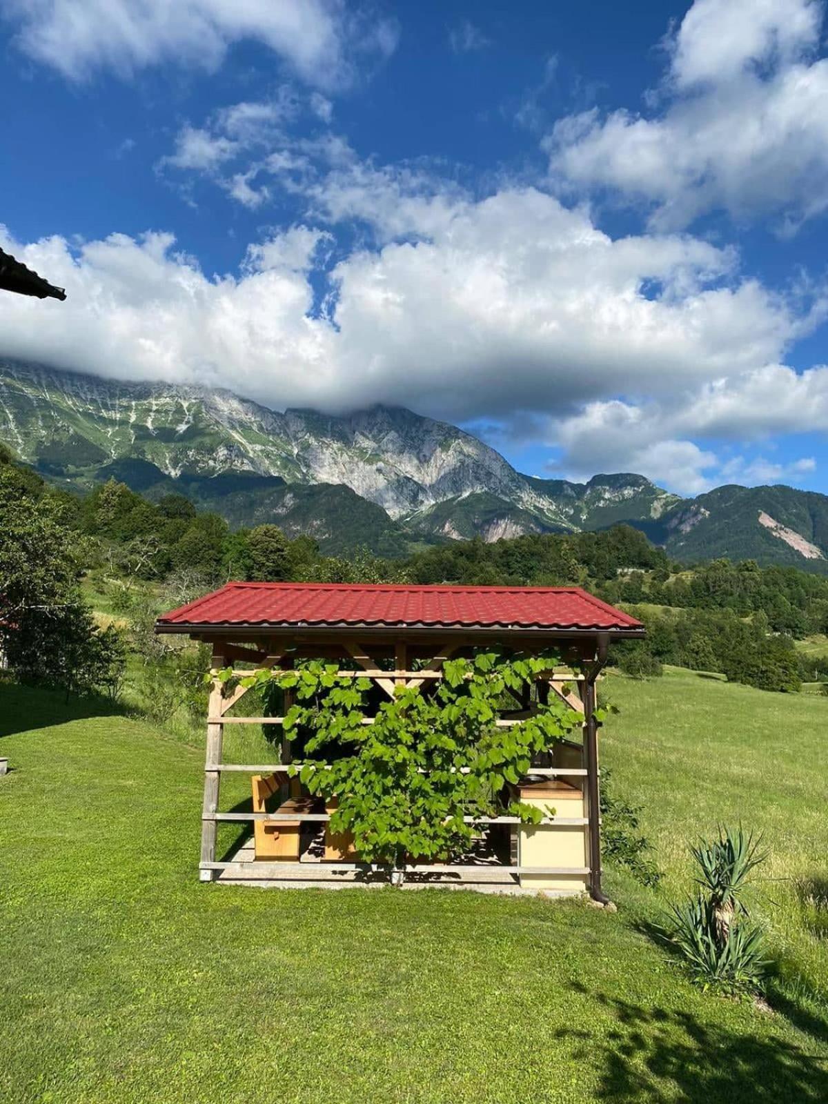 Apartma Logar Kobarid Exterior foto
